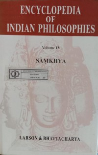 Image of Encyclopedia of Indian Philosophies (Vol. 4): Samkhya A Dualist Tradition In Indian Philosophy